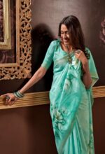 rajpathpresentgangotrisilk181001181010digitalfloralprintsareescollection2820231207180843 Yashviena Heritage