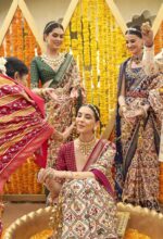 trirathhaldipatola1011610123uniquedesignfunctionwearpatolasarees020240120140004 Yashviena Heritage
